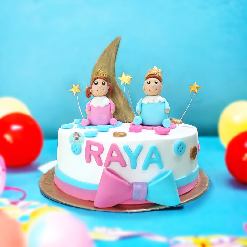 Prince-and-Princess-Baby-Shower-Cake